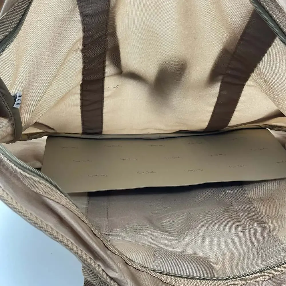 Vintage Pierre Cardin Butter Scotch Nylon Duffle Travel Weekend Bag By Henry Ros